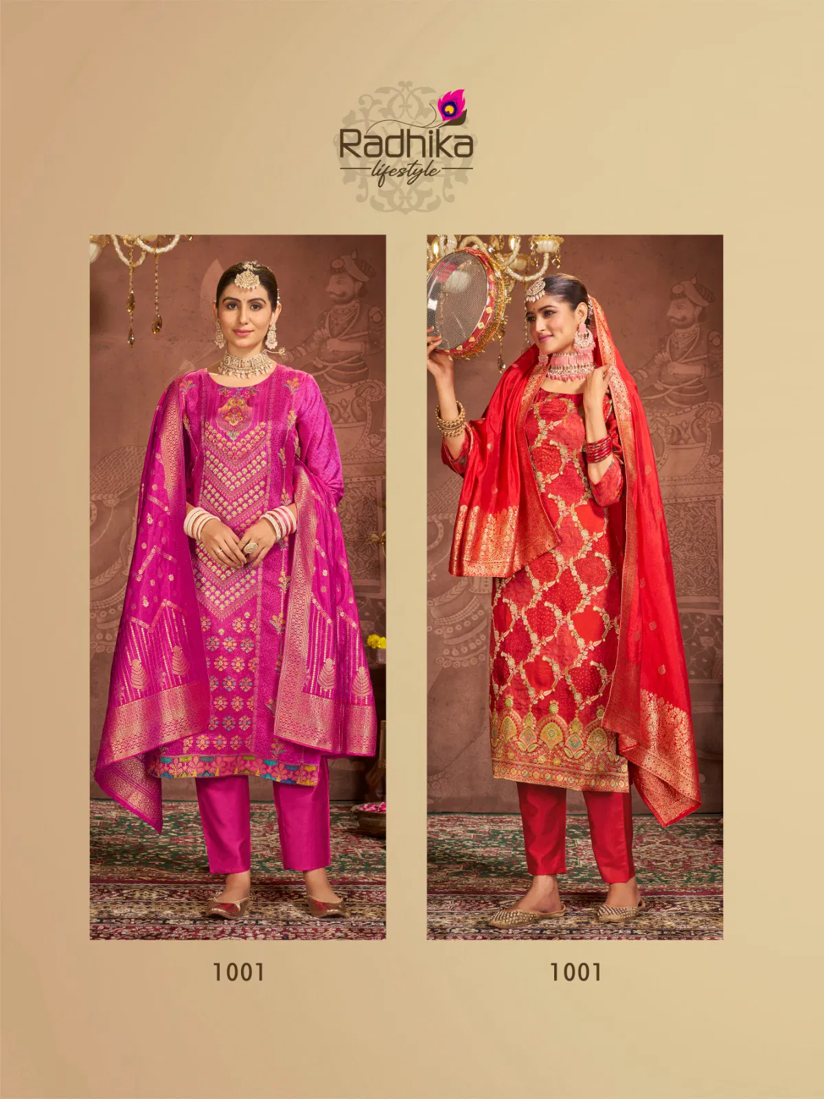 Radhika Utsav Vol 1 Karwa Chauth Festive Readymade Suits